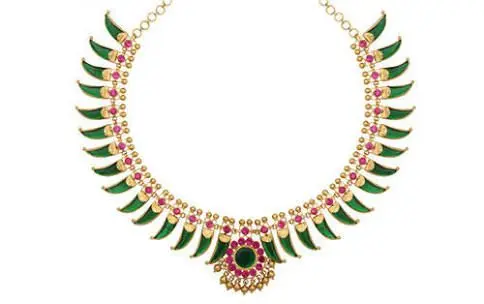 Mango necklace multicolor