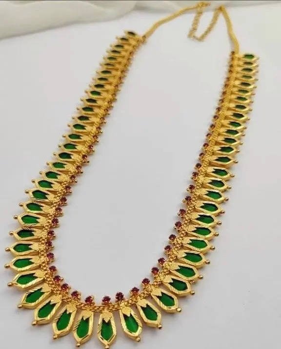 Lakshmi Long Haram Brown