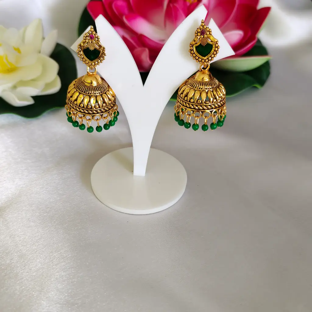 Palakka Jhumkha Large