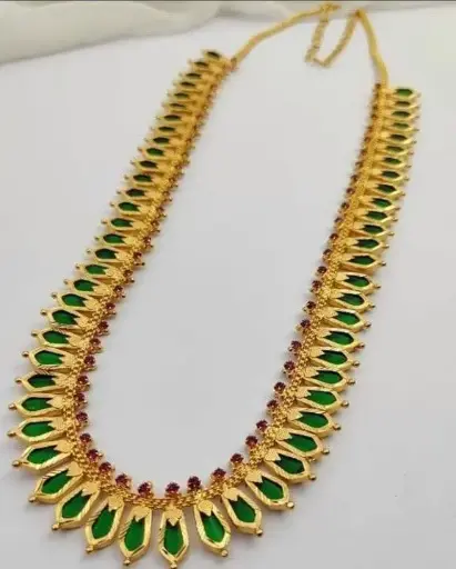 Lakshmi Long Haram Brown