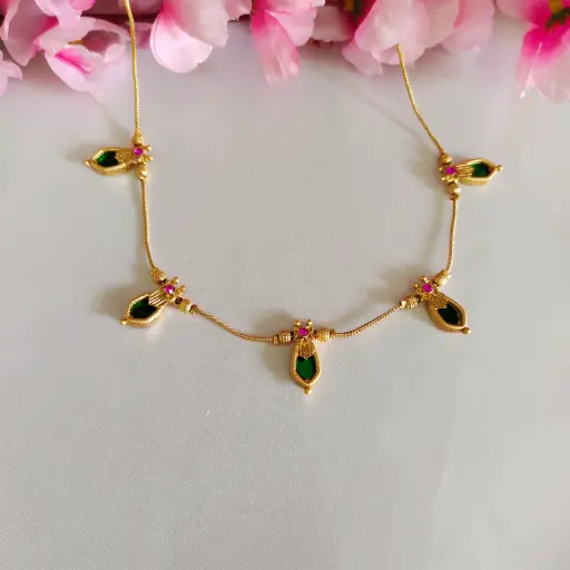 Palakka Nagapadam 5 Leaf Chain