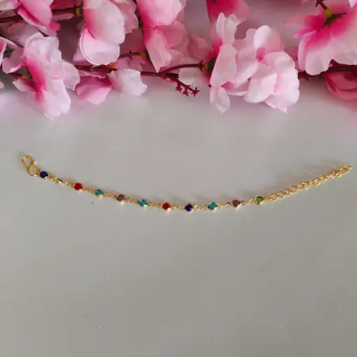 Bracelet Gold- Multicolor