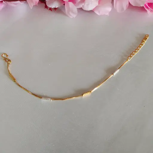Bracelet Gold- Silver & Gold Rod