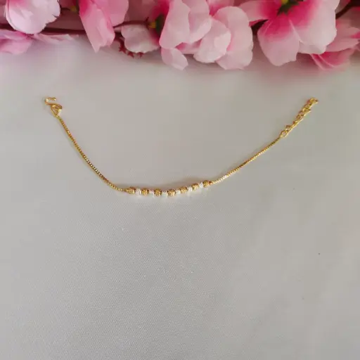 Bracelet Gold- Silver & Gold Multi Bead