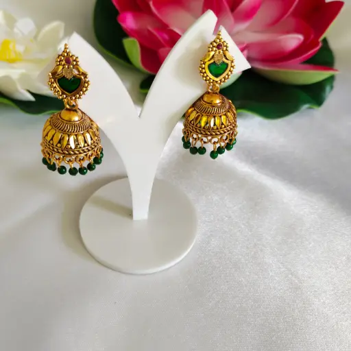 Palakka Jhumkha Small